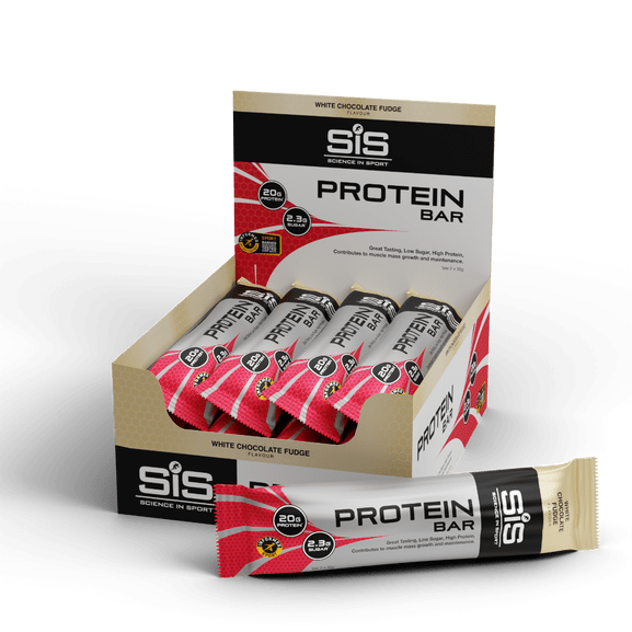 SiS Protein Bar Box of 12 / White Chocolate Fudge Protein Bar XMiles