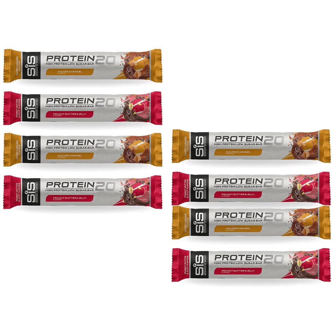 SiS Protein Bar Pack of 8 / Mixed Protein20 Vegan Bar XMiles