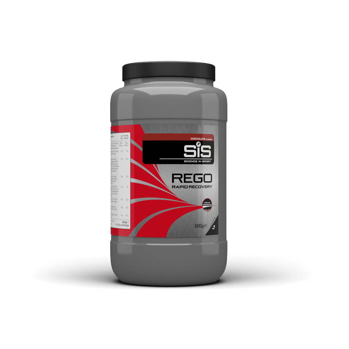 SiS Protein Drink 10 Serving Tub (500g) / Chocolate REGO Rapid Recovery XMiles