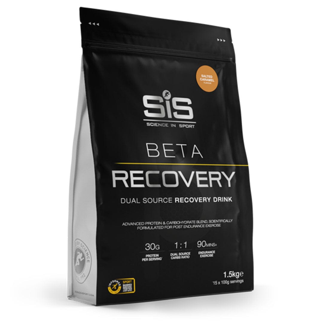 SiS Protein Drink 15 Serve Pouch (1.5kg) / Salted Caramel Beta Recovery Drink XMiles