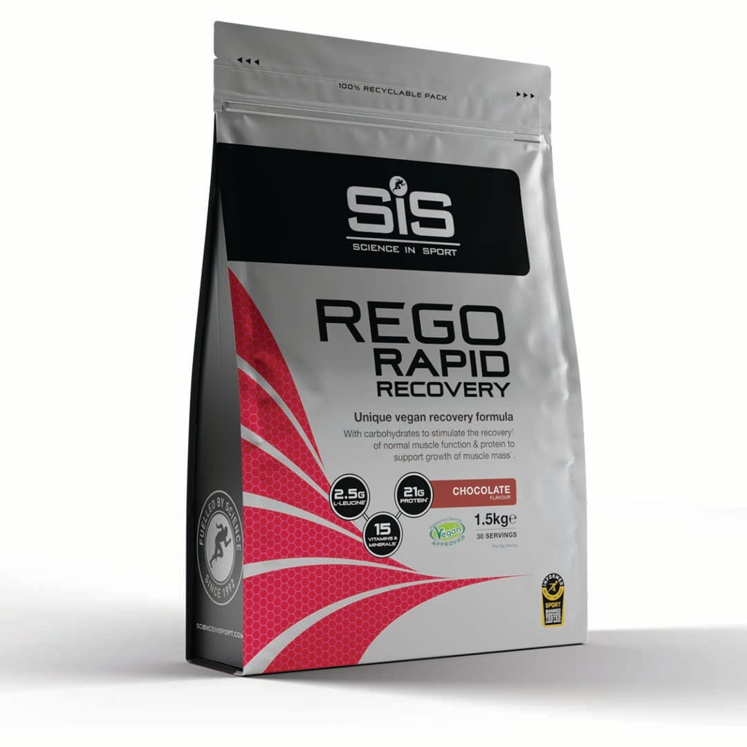 SiS Protein Drink 30 Serving Pouch (1.5kg) / Chocolate REGO Rapid Recovery XMiles