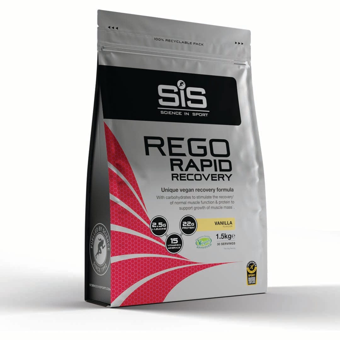 SiS Protein Drink 30 Serving Pouch (1.5kg) / Vanilla REGO Rapid Recovery XMiles