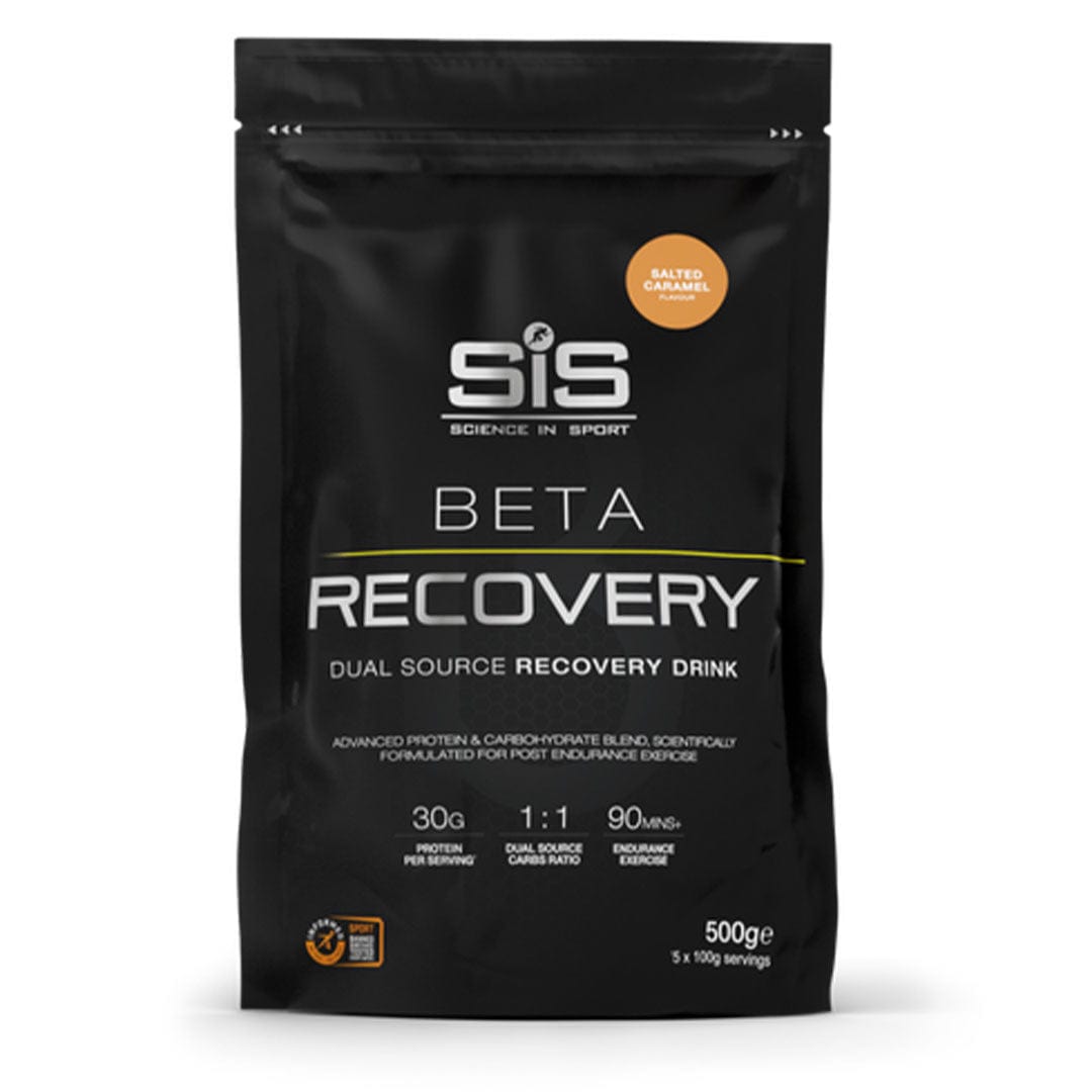 SiS Protein Drink 5 Serve Pouch (500g) / Salted Caramel Beta Recovery Drink XMiles