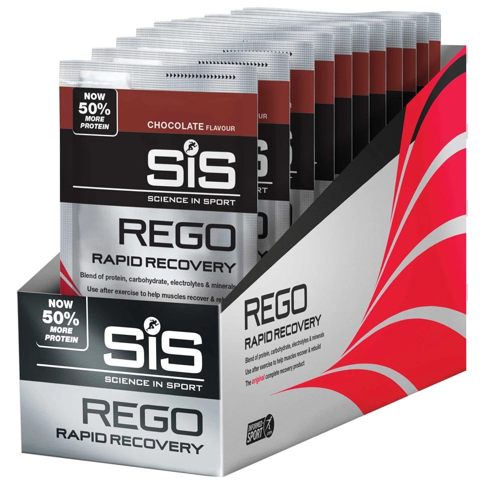 SiS Protein Drink Box of 18 / Chocolate REGO Rapid Recovery XMiles