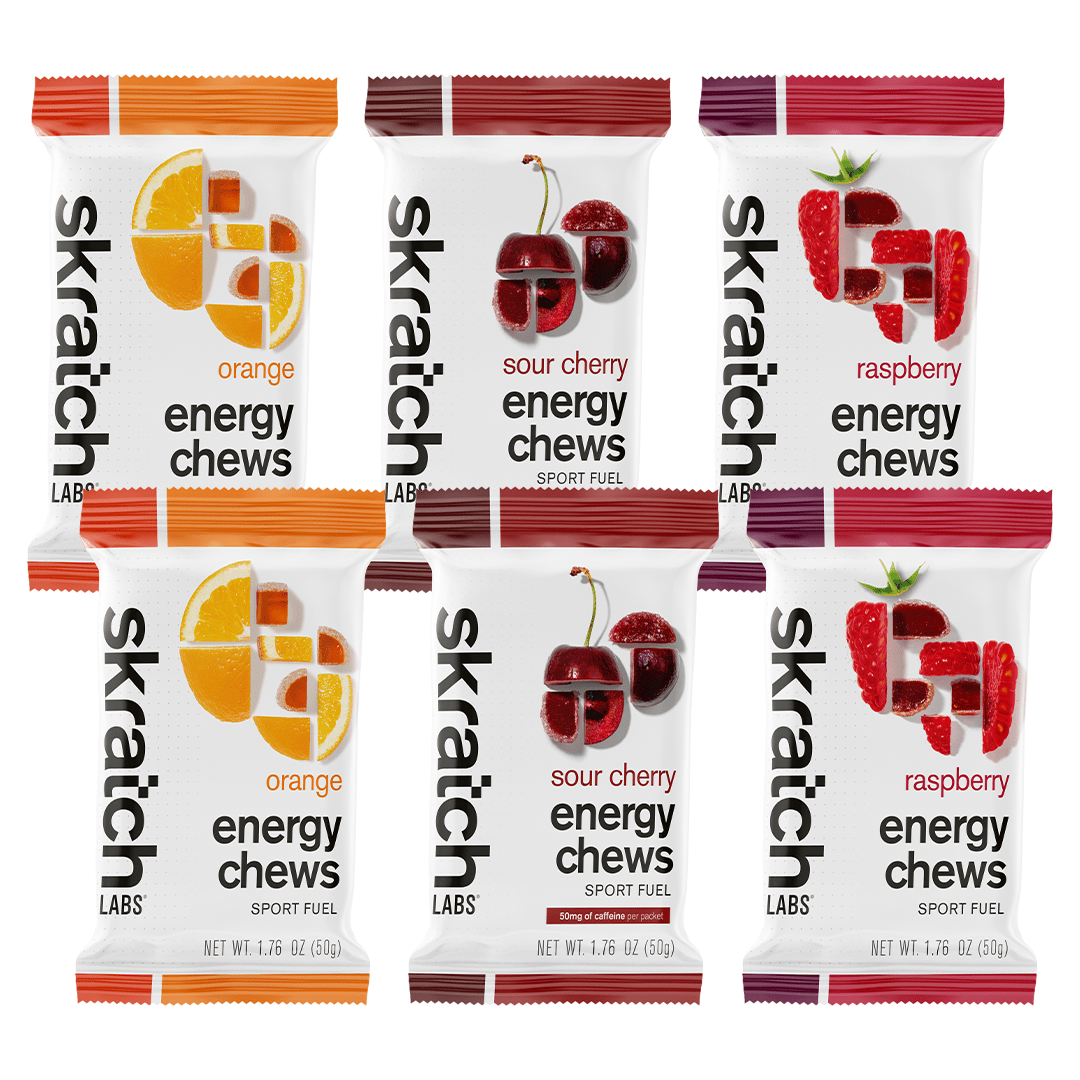 Skratch Labs Chews Pack of 6 / Mixed Skratch Labs Sport Energy Chews XMiles