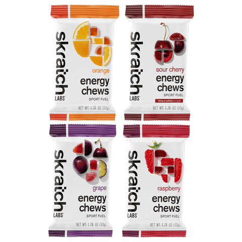 Skratch Labs Chews Pack of 8 / Mixed Skratch Labs Sport Energy Chews XMiles