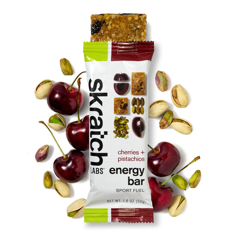 Skratch Labs Chews Single Serve / Cherry Pistachio Skratch Labs Sport Energy Bar XMiles