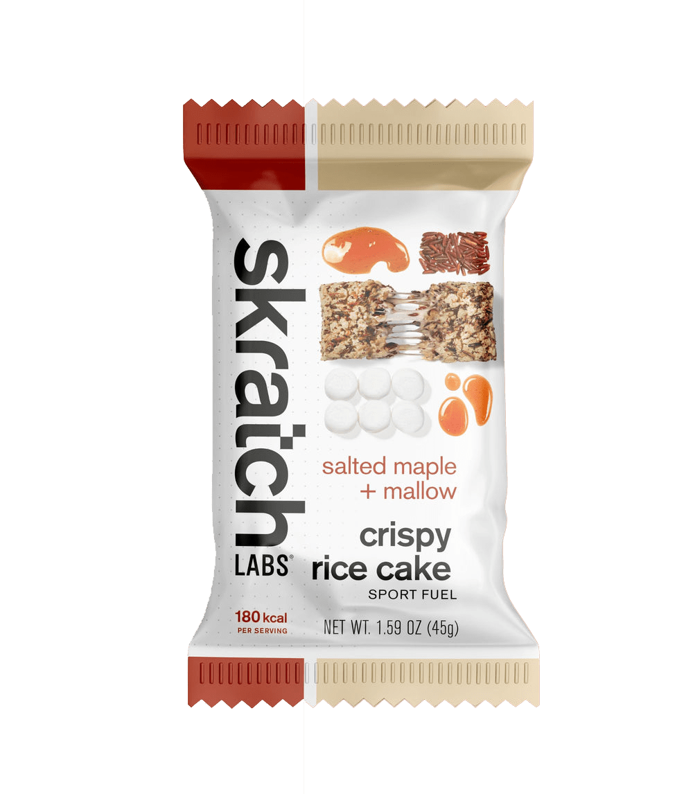 Skratch Labs Energy Bars Single Serve / Salted Maple & Mallow Skratch Labs Sport Crispy Rice Cake (45g) XMiles