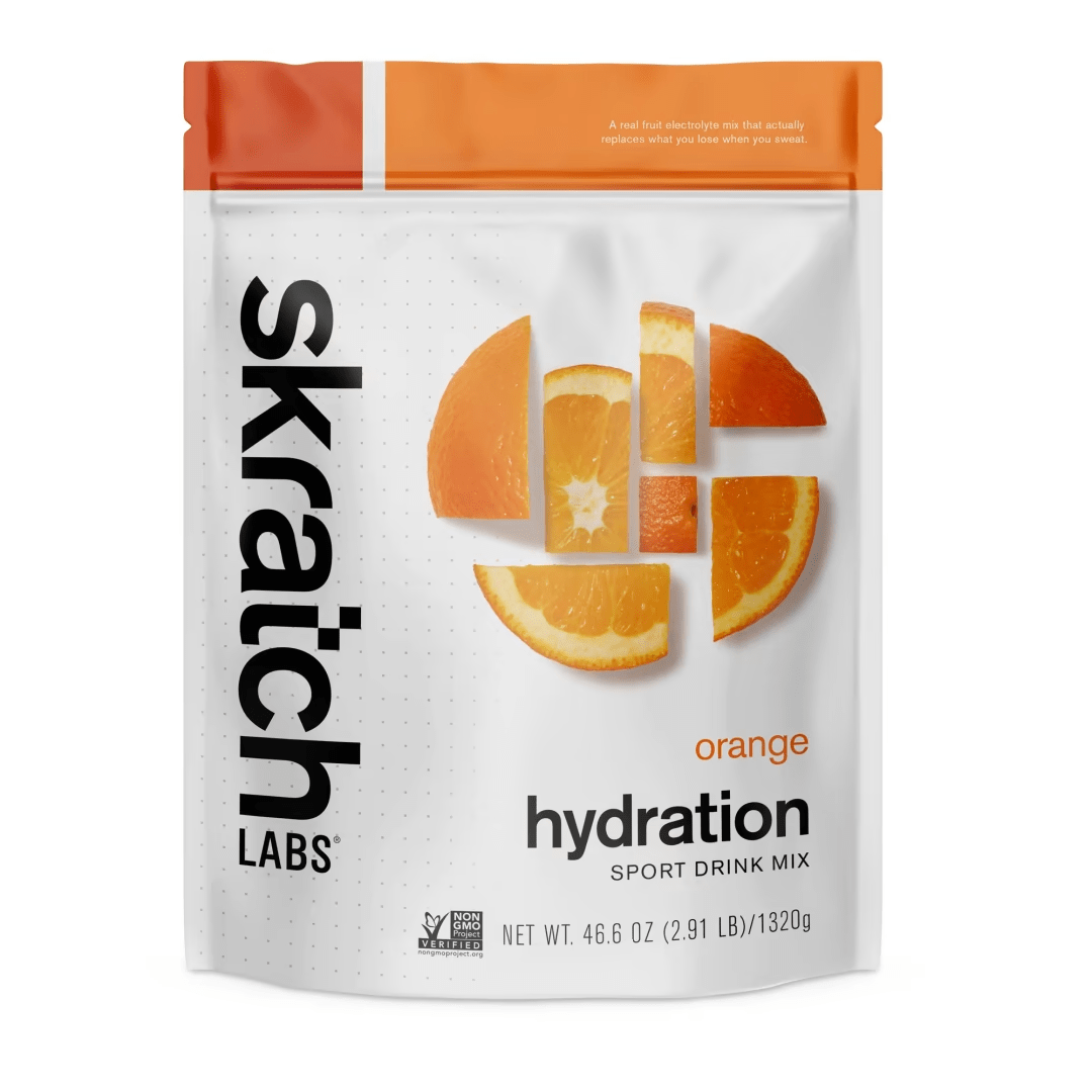 Skratch Labs Energy Drink 20 Servings Pouch (440g) / Orange Skratch Labs Sport Hydration Drink Mix XMiles