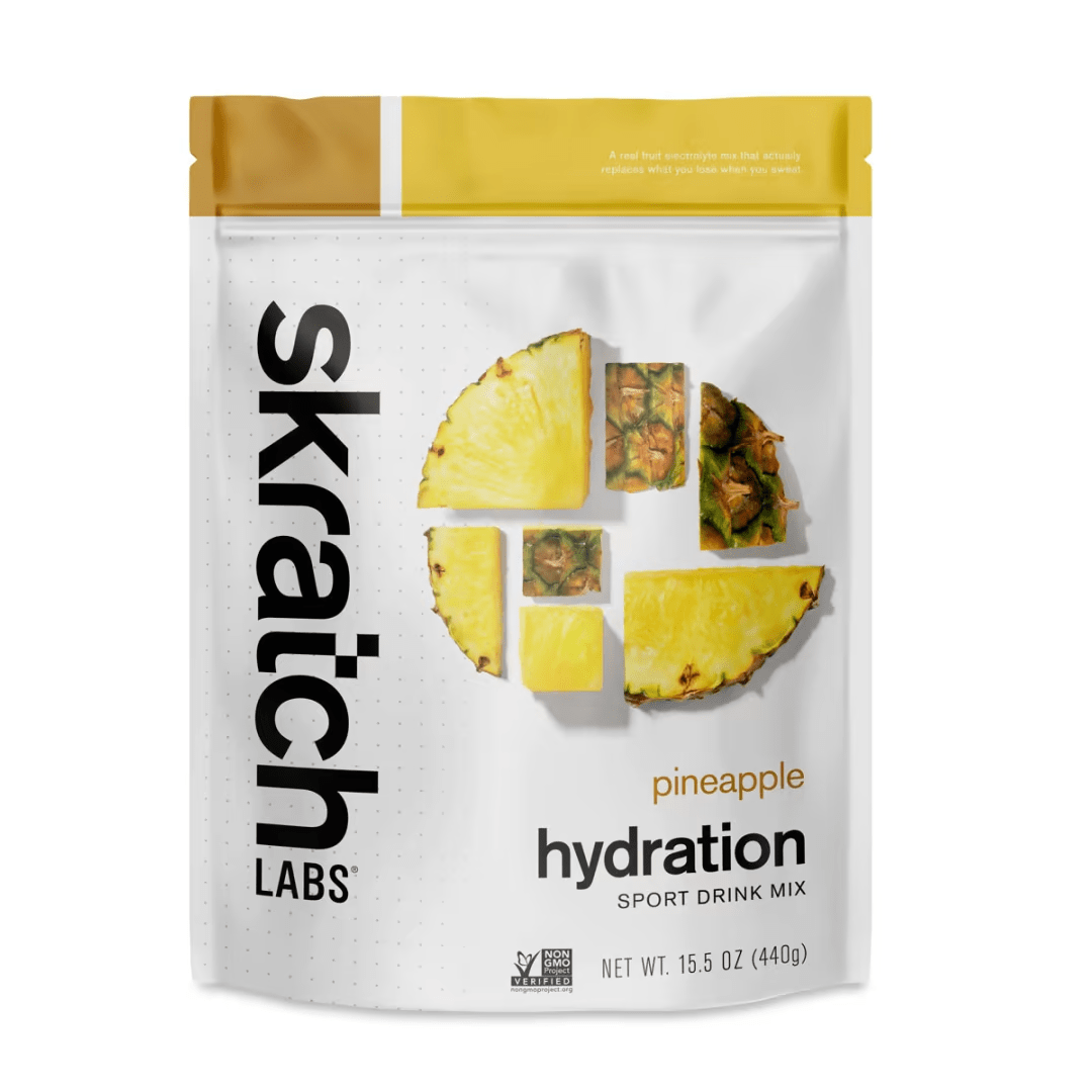 Skratch Labs Energy Drink 20 Servings Pouch (440g) / Pineapple Skratch Labs Sport Hydration Drink Mix XMiles