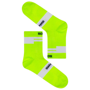 Soar Socks L / Fluro Yellow Ankle Socks XMiles