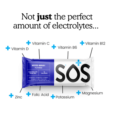SOS Electrolyte Drinks SOS Daily Hydrate XMiles