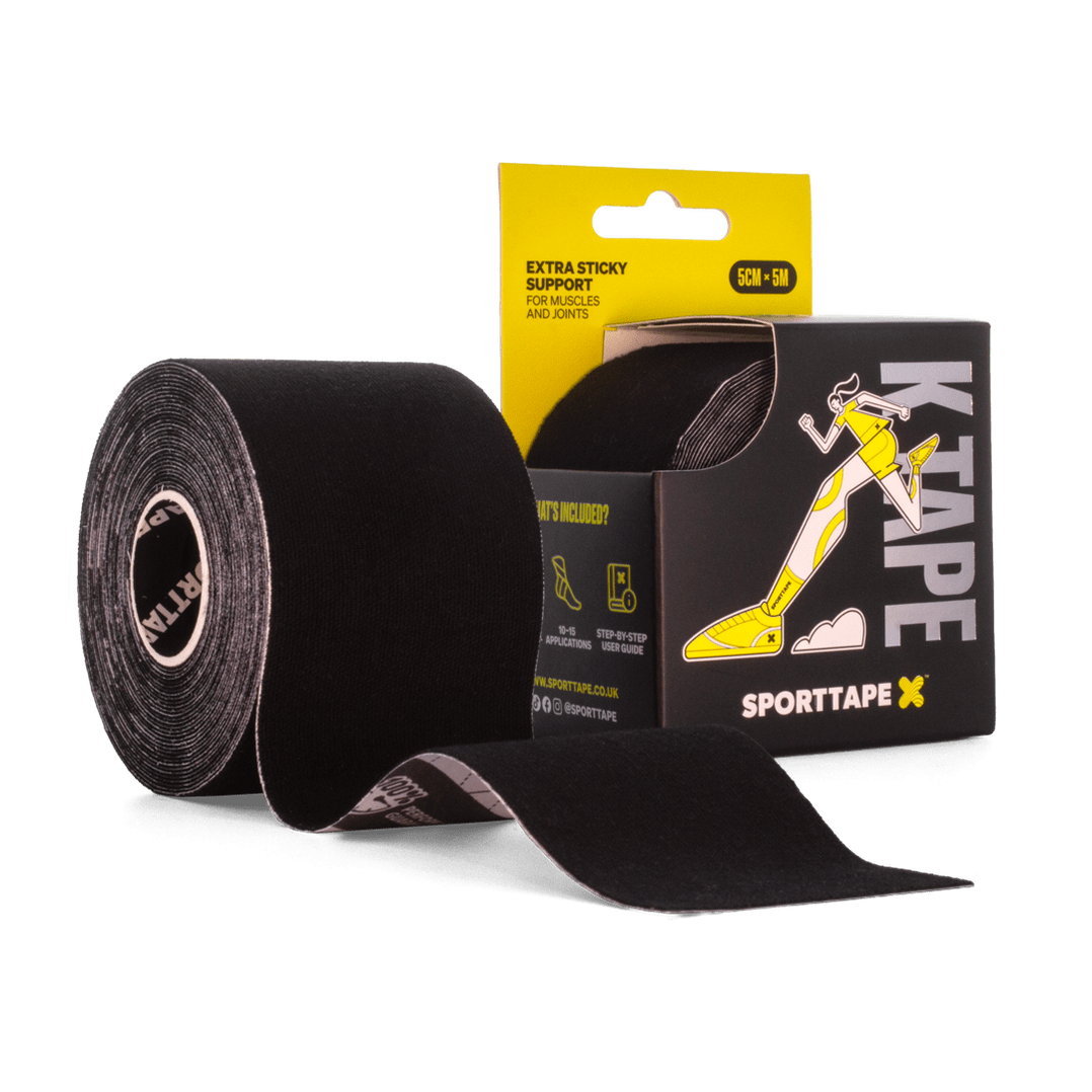 SPORTTAPE Tape Standard (5cm x 5m) / Black K Tape XMiles