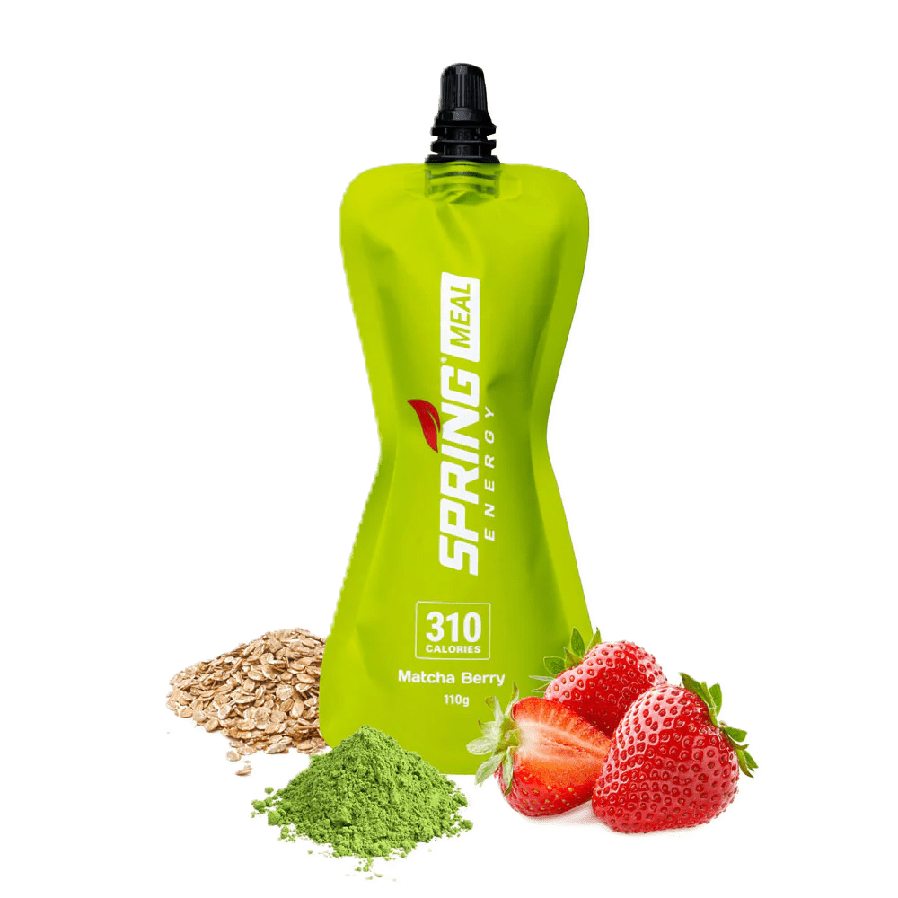 Spring Meal Replacement Matcha Berry - (Vegan) Endurance Meal With Natural Caffeine XMiles
