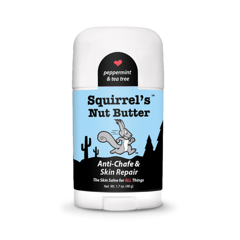 Squirrel's Nut Butter Anti-Chafe 1.7oz Stick / Peppermint & Tea Tree SNB Anti-Chafe w/ Peppermint & Tea Tree XMiles