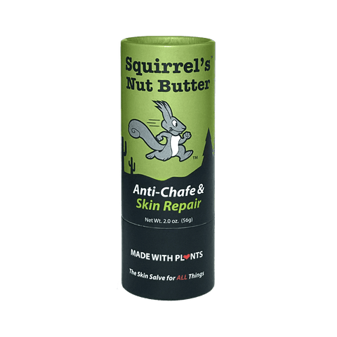 Squirrel's Nut Butter Anti-Chafe 2.0oz Tube (56g) / Plant-based Blend SNB All-Purpose Tubes XMiles