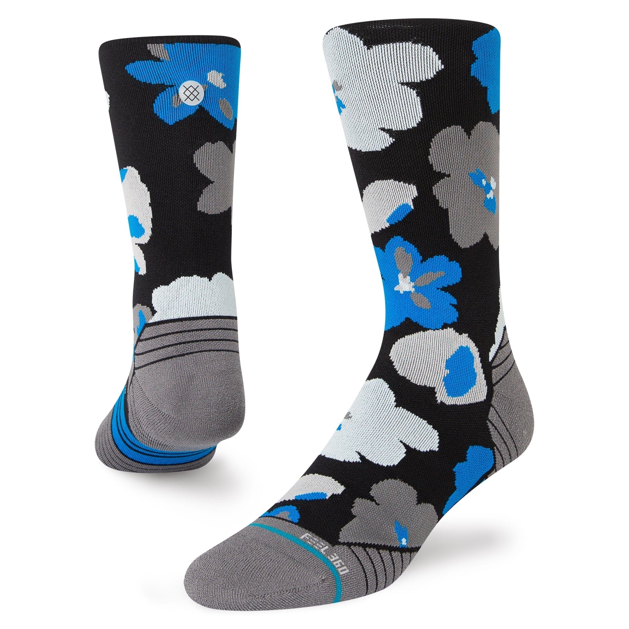 Stance Socks M / Open Field Crew Running Socks XMiles