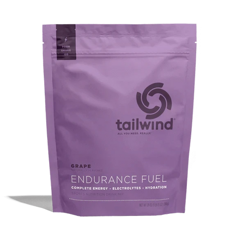Tailwind Nutrition Energy Drink 30 Serving Pouch (810g) / Grape Tailwind Endurance Fuel XMiles