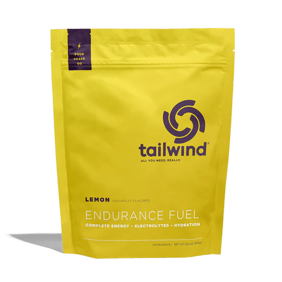 Tailwind Nutrition Energy Drink 30 Serving Pouch (810g) / Lemon Tailwind Endurance Fuel XMiles