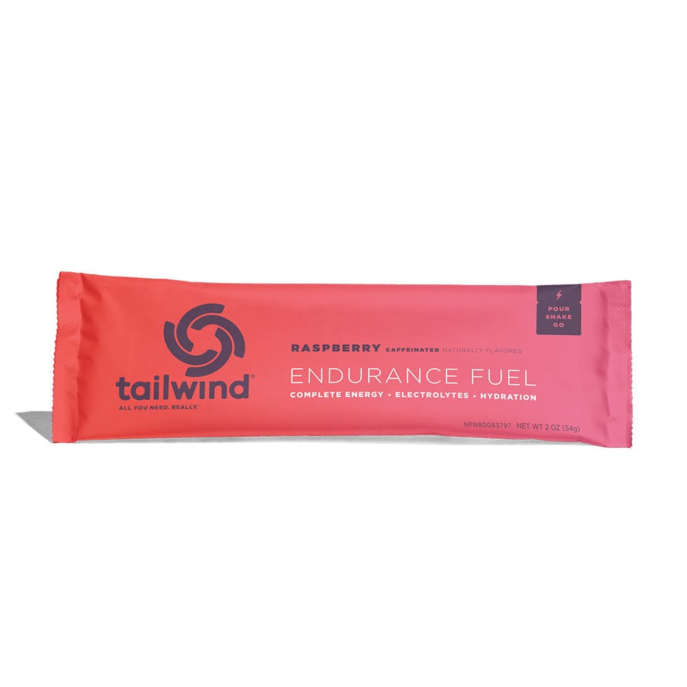 Tailwind Nutrition Energy Drink Single Serve / Raspberry (Caffeinated) Tailwind Endurance Fuel XMiles