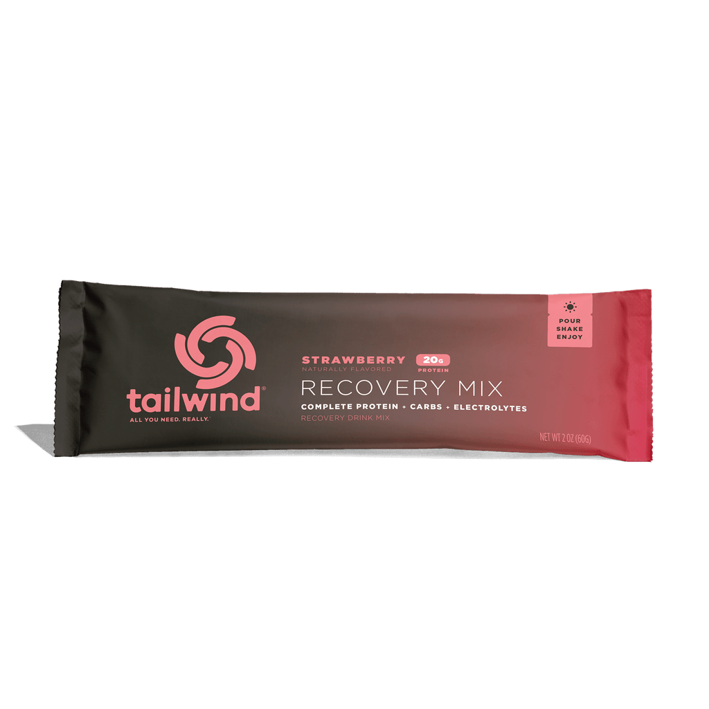 Tailwind Nutrition Protein Drink Single Serve / Strawberry Tailwind Recovery Mix XMiles