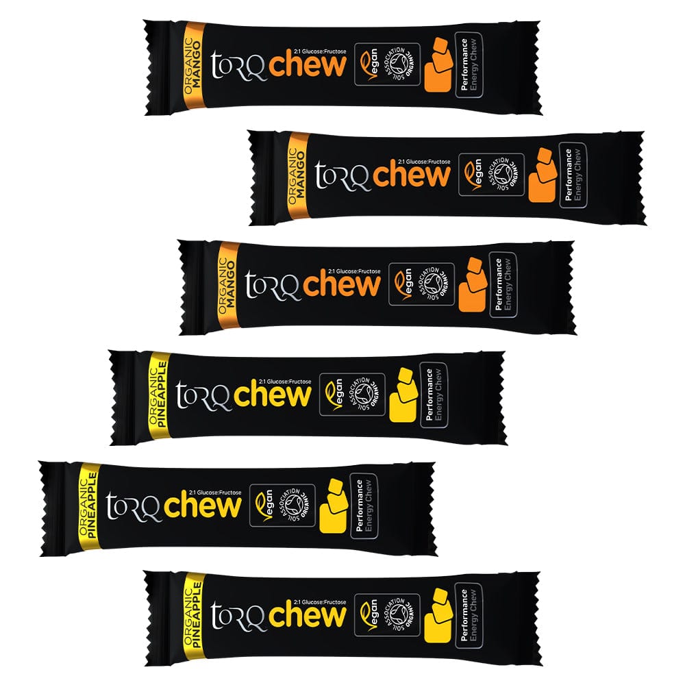 Torq Chews Pack of 6 / Mixed TORQ Energy Chew XMiles