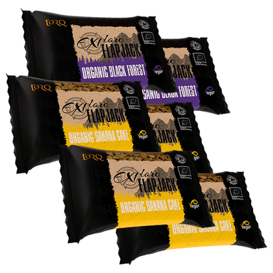 Torq Energy Bars TORQ Explore Flapjack Pack XMiles