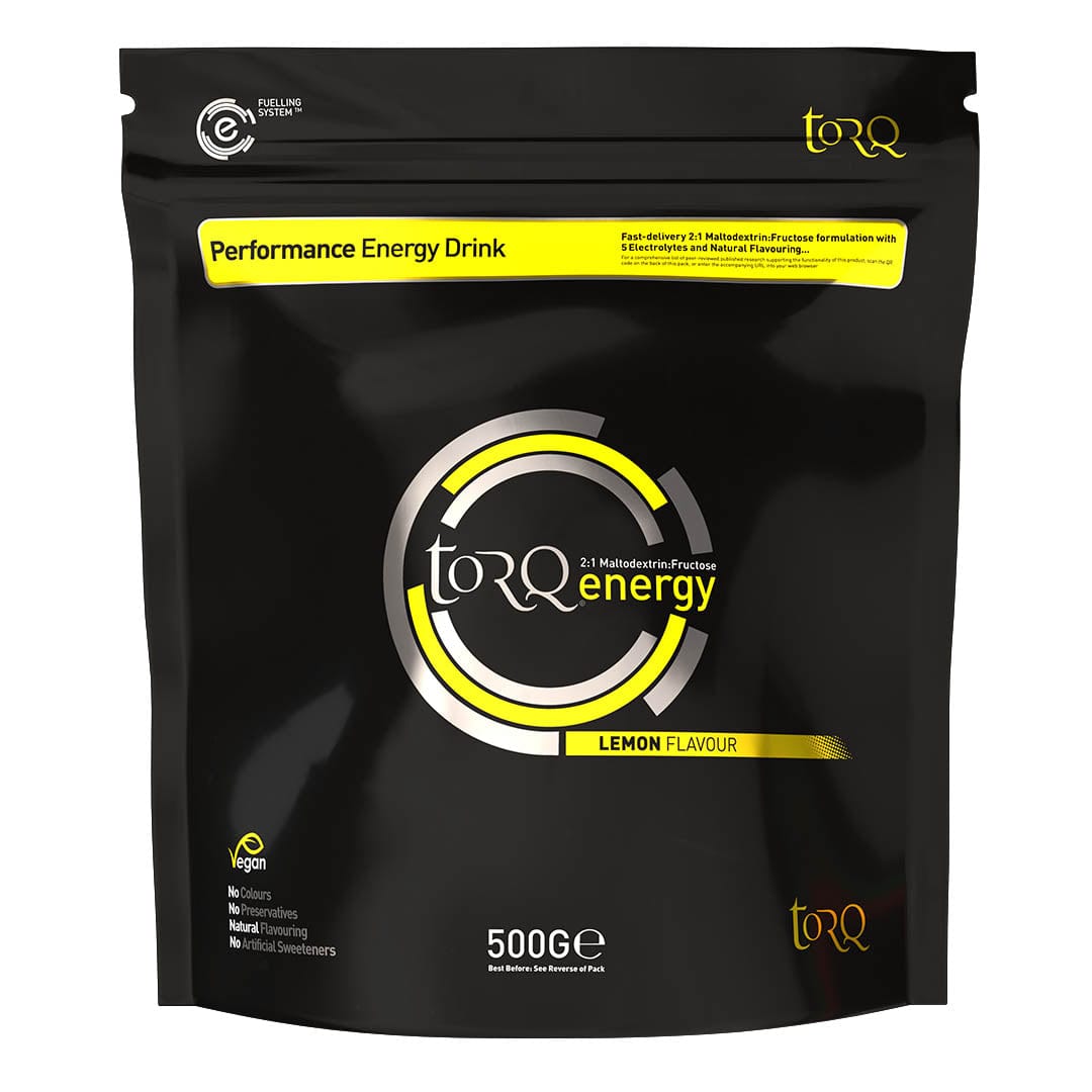 Torq Energy Drink 15 Serving Pouch (500g) / Lemon TORQ Energy Drink XMiles