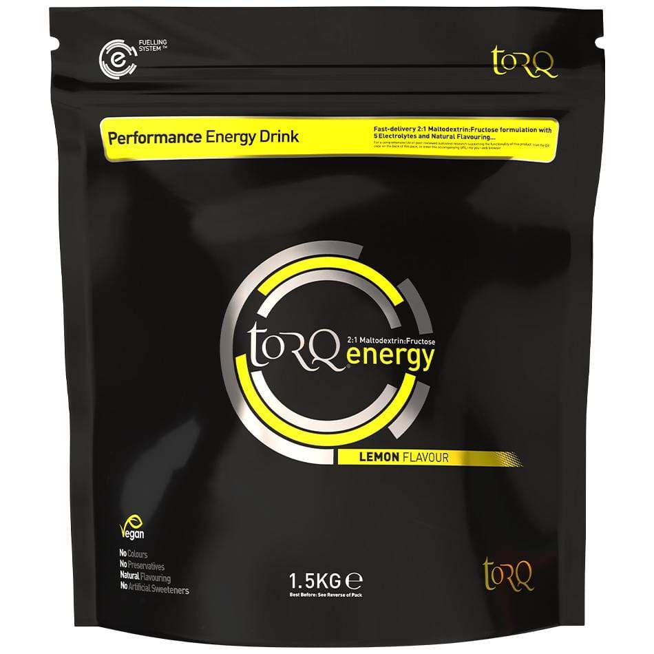 Torq Energy Drink 45 Serving Pouch (1.5kg) / Lemon TORQ Energy Drink XMiles