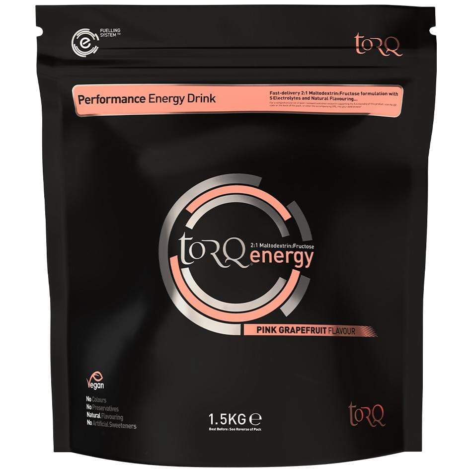 Torq Energy Drink 45 Serving Pouch (1.5kg) / Pink Grapefruit TORQ Energy Drink XMiles
