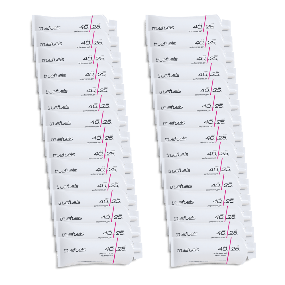 truefuels Gels Pack of 30 / Low Salt truefuels Autumn Training Pack XMiles