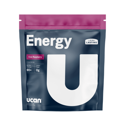 UCAN Energy Drink 28 Serving Pouch (700g) / Cran-Raz Energy Powder XMiles