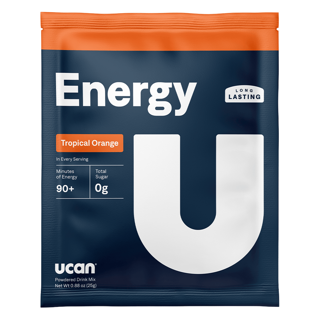 UCAN Energy Drink Single Serve / Tropical Orange Energy Powder XMiles