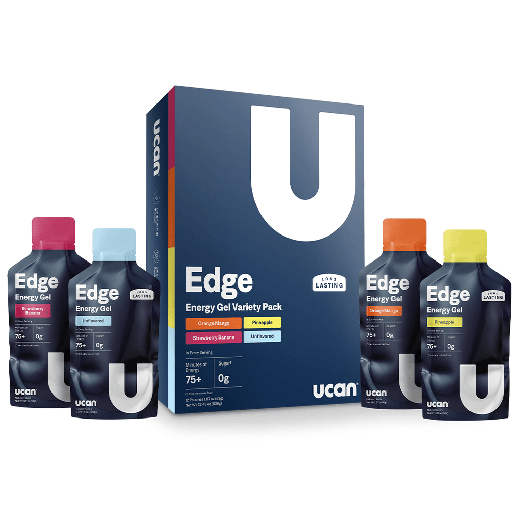 UCAN Gels Pack of 8 / Mixed Edge Energy Gel XMiles