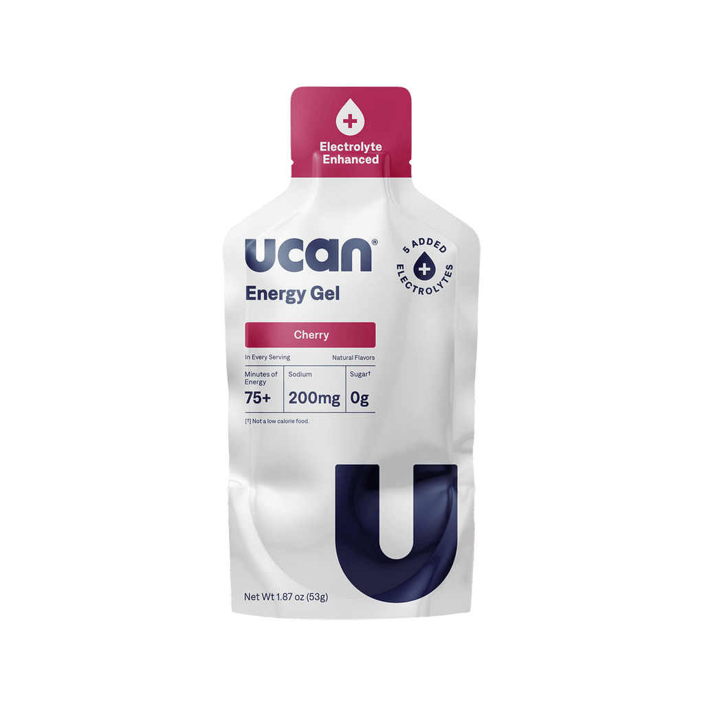 UCAN Gels Single Serve / Cherry Energy Gel + Electrolytes XMiles