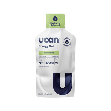 UCAN Gels Single Serve / Lemon Lime Energy Gel + Electrolytes XMiles