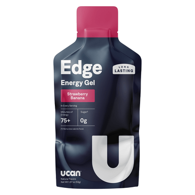 UCAN Gels Single Serve / Strawberry Banana Edge Energy Gel XMiles