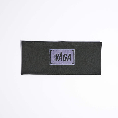 VÅGA Headwear Black Supersoft Midweight Headband XMiles