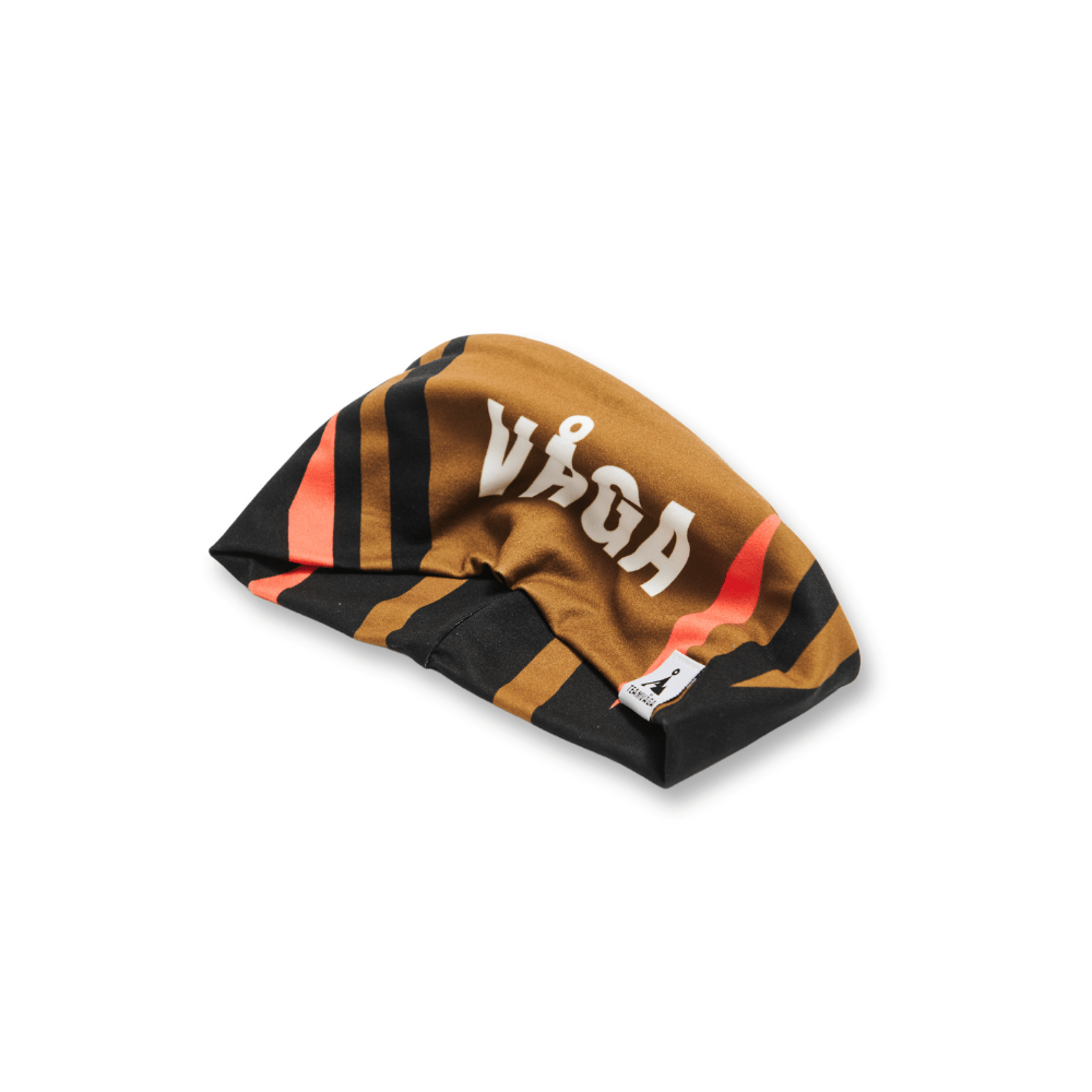 VÅGA Headwear Black / Utility Green / Neon Orange Headband XMiles