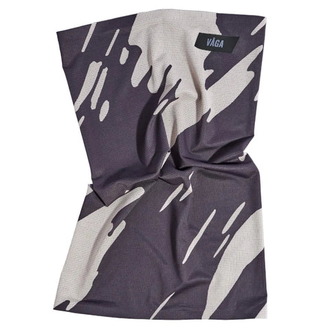 VÅGA Headwear Charcoal / Taupe Lightweight Mesh Neck Gaiter XMiles