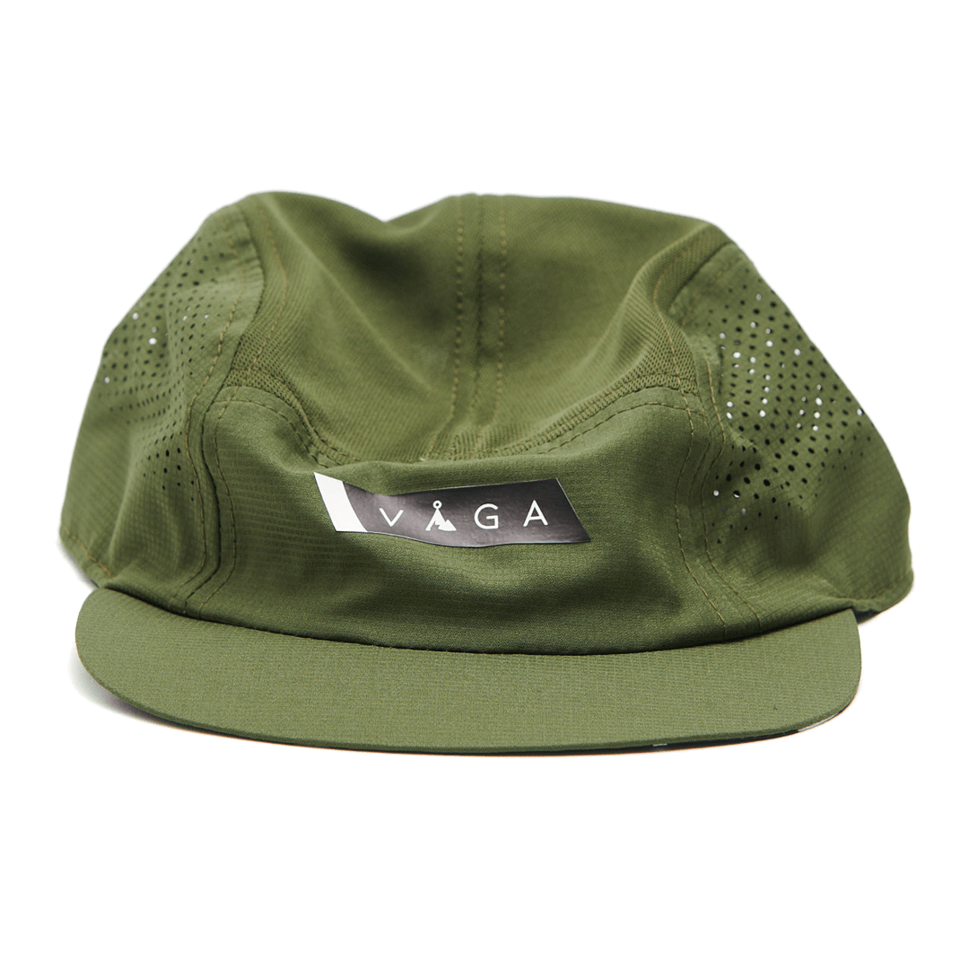 VÅGA Headwear Moss Green / Black Feather Racing Cap XMiles