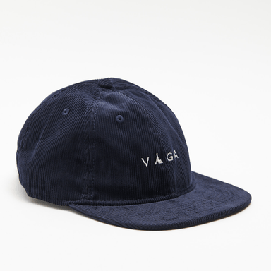 VÅGA Headwear Navy Blue Corduroy Cap XMiles