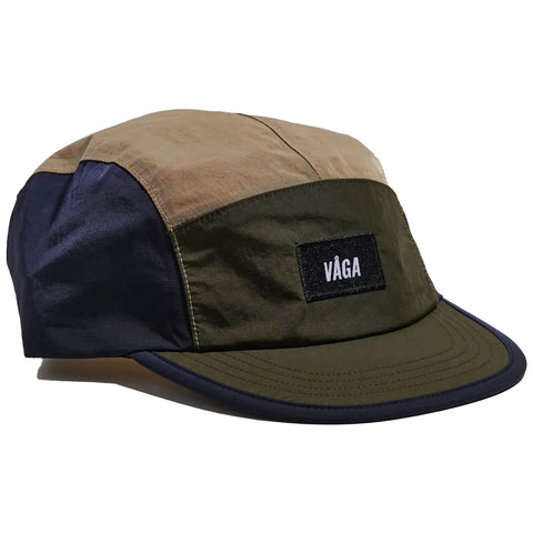 VÅGA Headwear Navy Blue / Utility Green / Taupe / S/M Pacer Cap XMiles