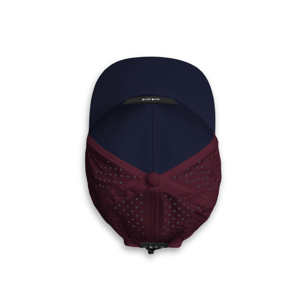 VÅGA Headwear Navy / Plum Trucker Cap XMiles