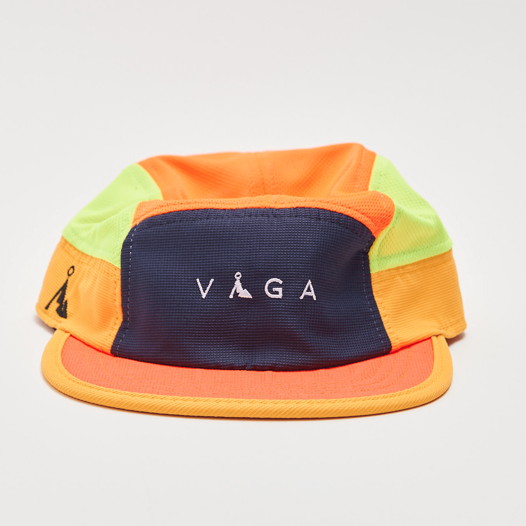 VÅGA Headwear Neon Orange / Neon Yellow / Yellow / Navy Blue Club Cap XMiles