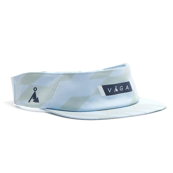 VÅGA Headwear Pale Blue / Navy / Blue Feather Visor XMiles