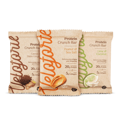 Veloforte Protein Bar High Protein Crunch Bars XMiles