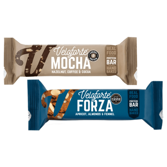 Veloforte Protein Bar Pack of 8 / Mixed Protein Bars XMiles