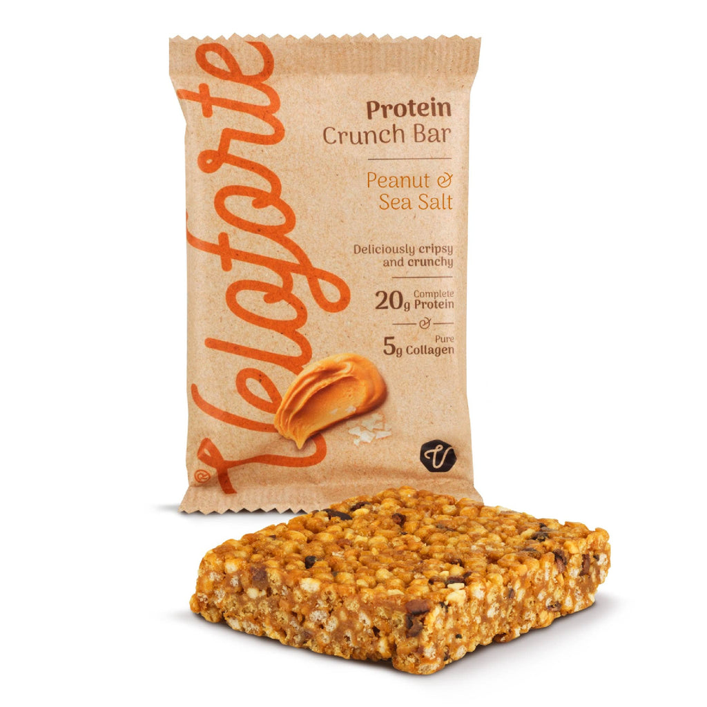 Veloforte Protein Bar Single Serve / Peanut & Sea Salt High Protein Crunch Bars XMiles