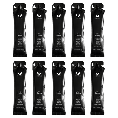 Victus Gels Box of 10 / Lemon 02 During: Caffeinated Gel XMiles